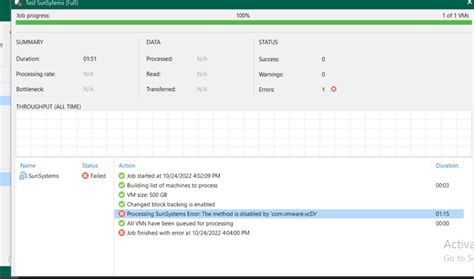 Veeam Backup & Replication v9. . Veeam backup failed failed to start a backup process another session is running for the job
